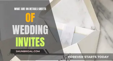 Wedding Invite Inserts: What Details to Include