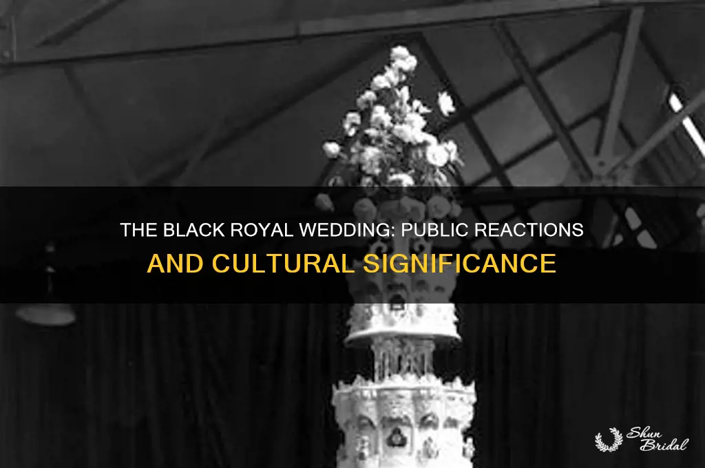 what are people saying about the black royal wedding