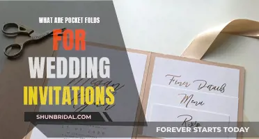 Pocket Folds: Elevating Wedding Invites with Style and Function