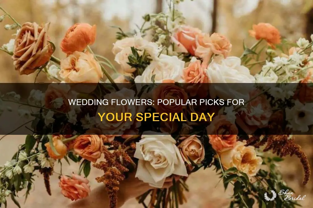 what are popular wedding flowers
