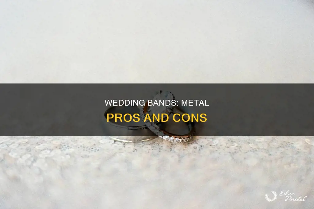 what are pros and cons of differnt mens.wedding bands