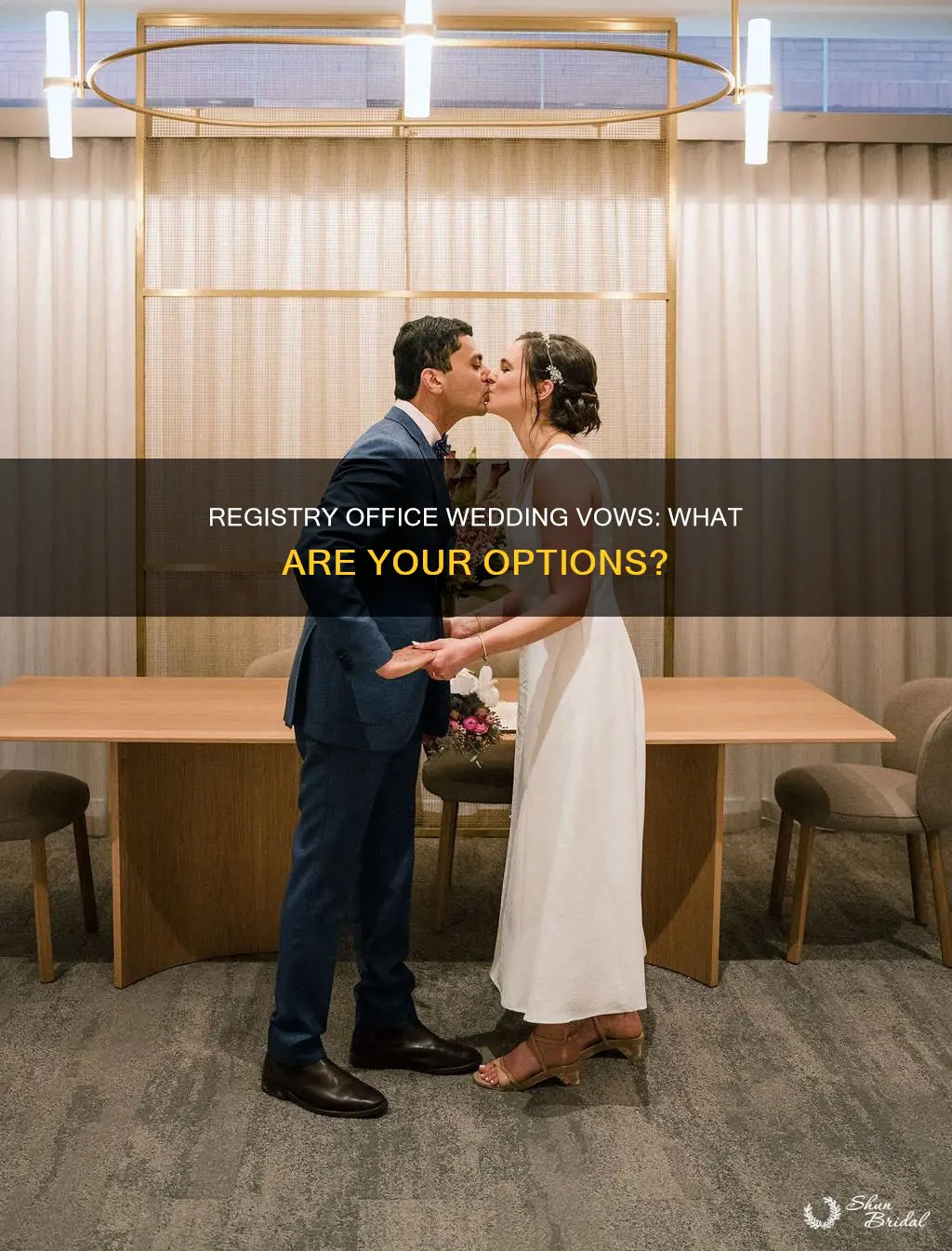 what are registry office wedding vows