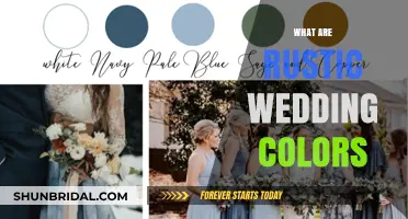 Rustic Wedding Colors: Earthy Tones for a Charming Celebration