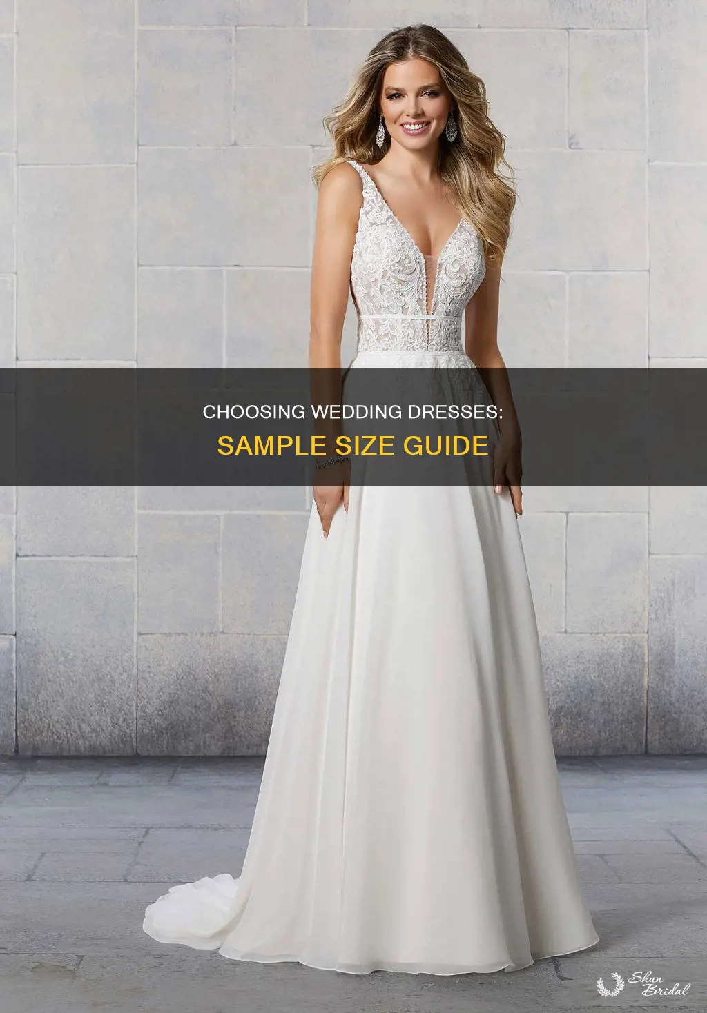 what are sample size wedding dresses