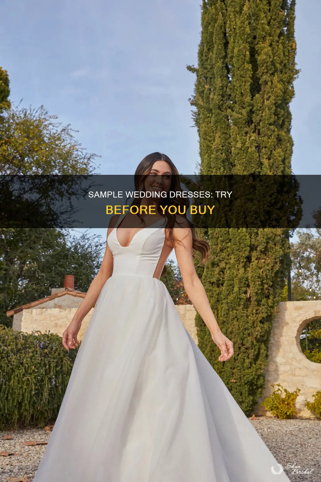 what are sample wedding dresses