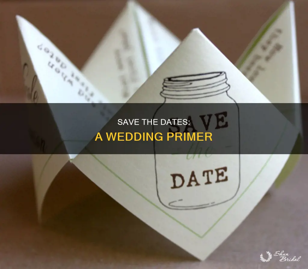 what are save the dates for weddings