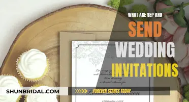 Understanding SEP and SEND Wedding Invites