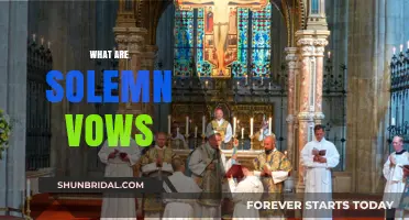 Understanding Solemn Vows: Sacred Commitments and Their Timeless Significance