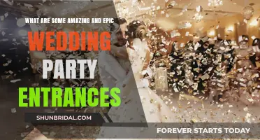 Epic Wedding Party Entrances: Unforgettable Ideas to Wow Your Guests