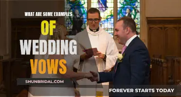 Personalized Wedding Vow Examples for Your Ceremony