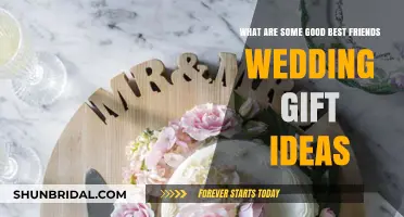 Thoughtful Best Friend Wedding Gift Ideas to Celebrate Their Big Day