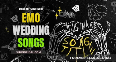 Emo Wedding Songs to Make Your Big Day Unique