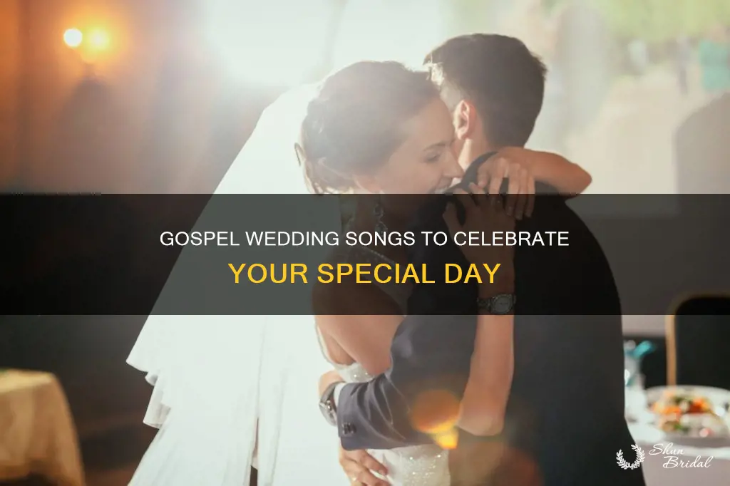 what are some good gospel wedding songs