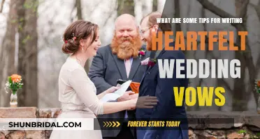 Crafting Heartfelt Wedding Vows: Tips for Personal and Emotional Promises