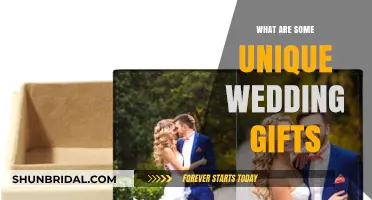 Unique Wedding Gifts: Creative Ideas to Celebrate Love and Commitment