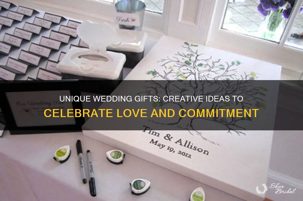 what are some unique wedding gifts