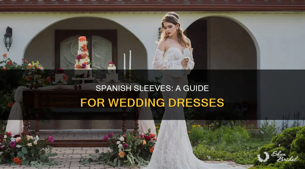 what are spanish sleeves in wedding dresses