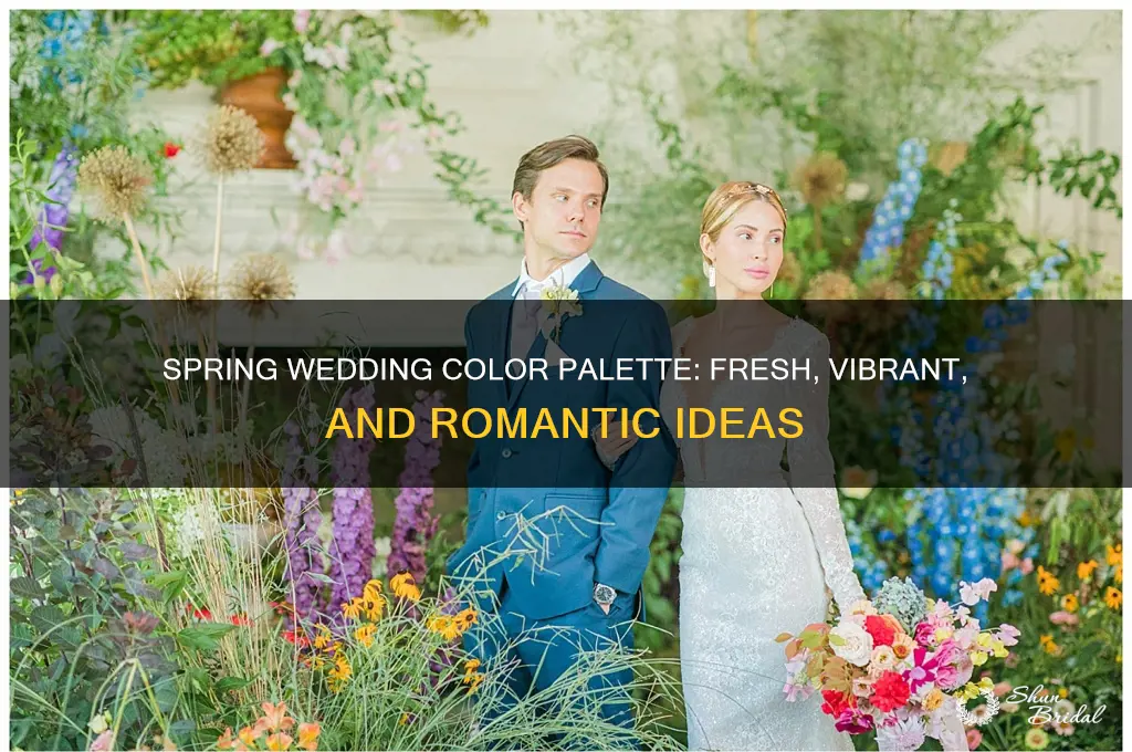 what are spring colors for a wedding