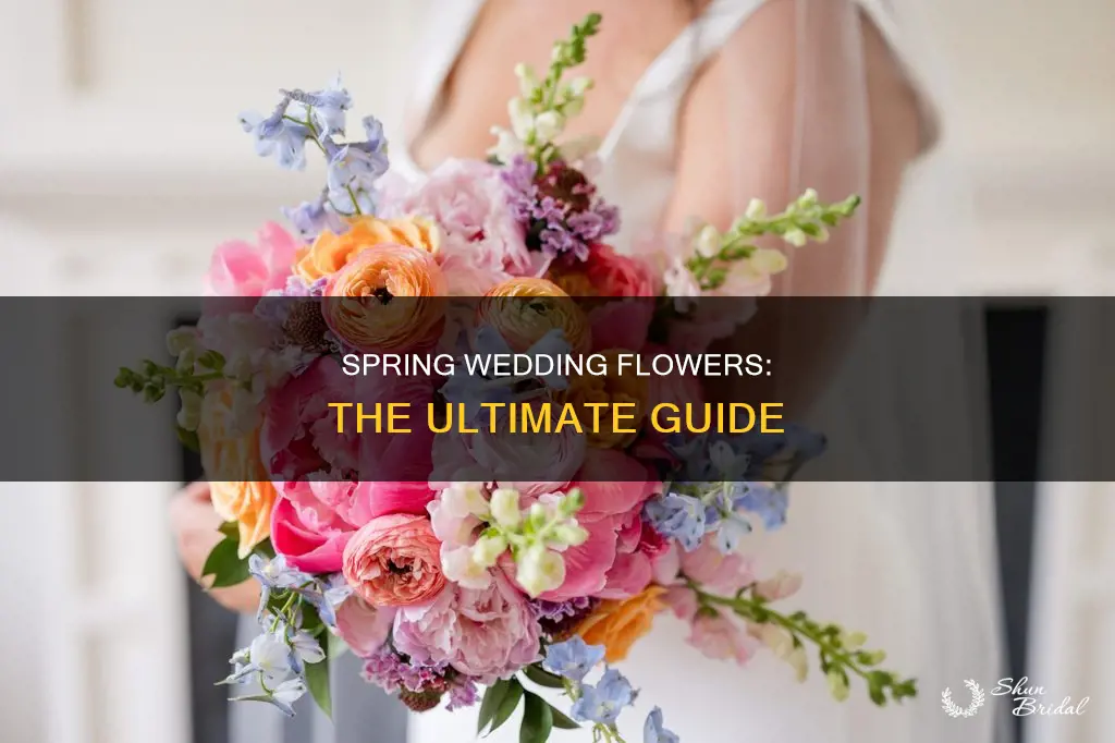 what are spring wedding flowers