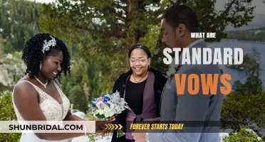 Understanding Standard Vows: A Guide to Traditional Wedding Promises