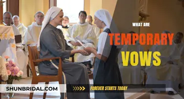 Understanding Temporary Vows: Purpose, Duration, and Significance Explained