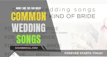 Wedding Song Ideas: 100 Most Popular Tunes for Your Big Day