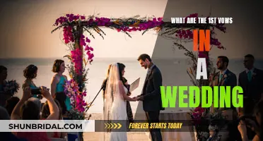 Wedding Vows: First Promises to Your Soulmate