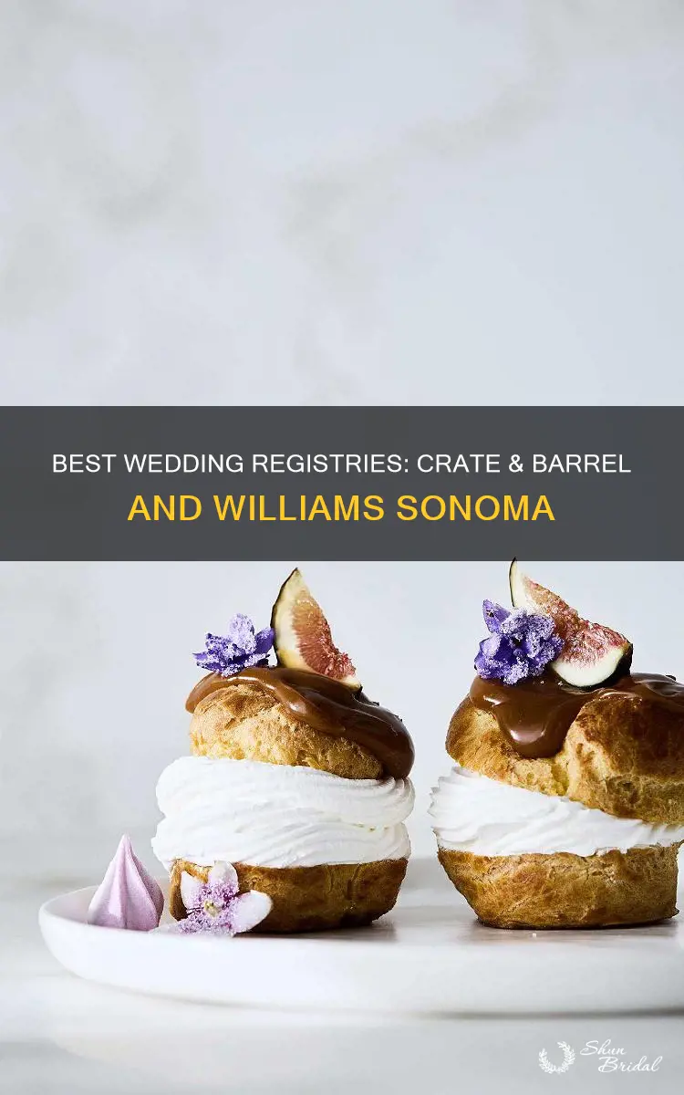 what are the 2 best stores for wedding registry