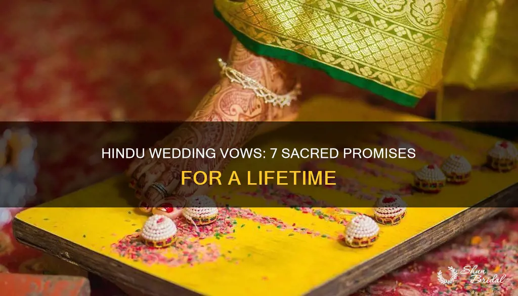 what are the 7 hindu wedding vows