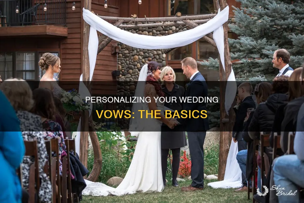 what are the basic wedding vows