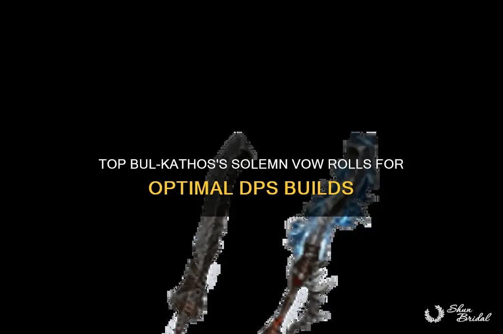 what are the best rolls for bul-kathos
