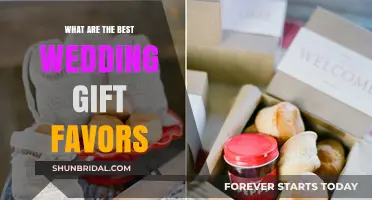 Unique & Memorable Wedding Gift Favors Your Guests Will Love