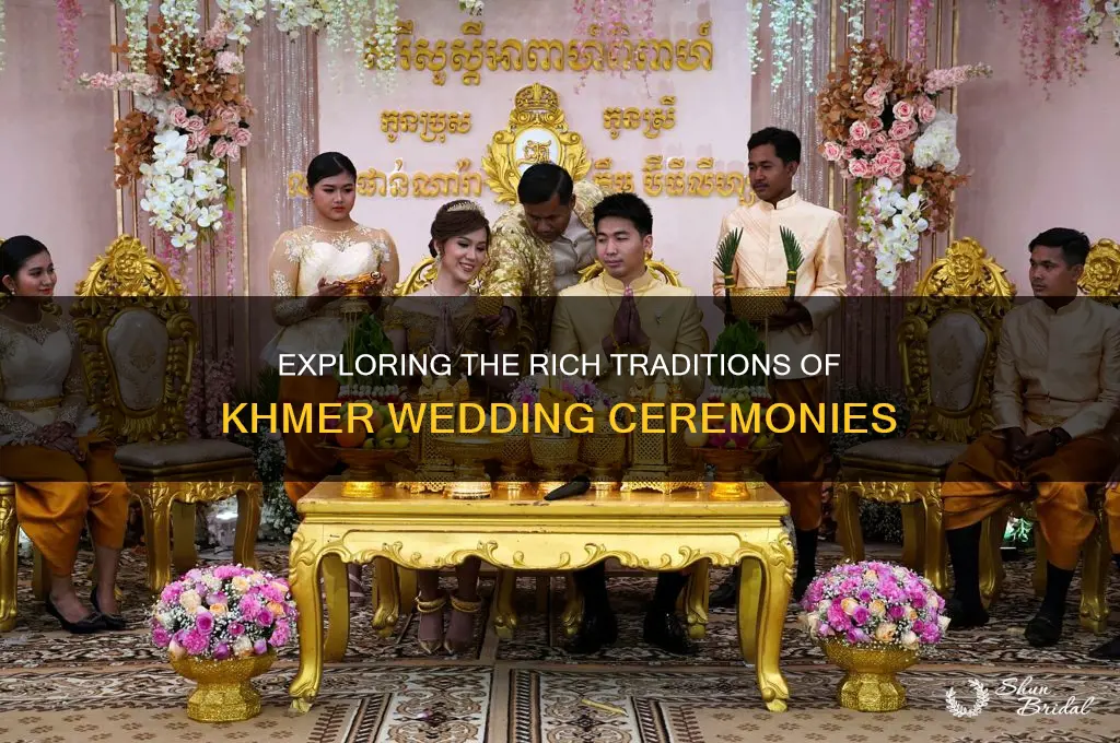 what are the ceremonies of khmer wedding