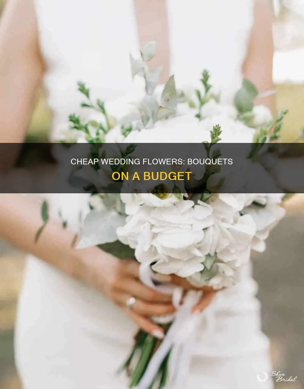 what are the cheapest flowers for wedding bouquets