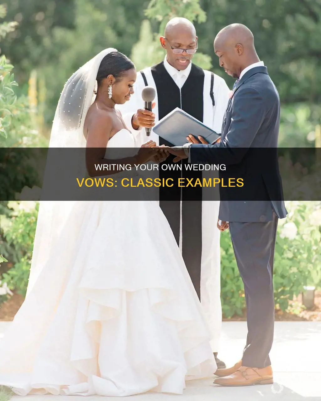 what are the classic wedding vows