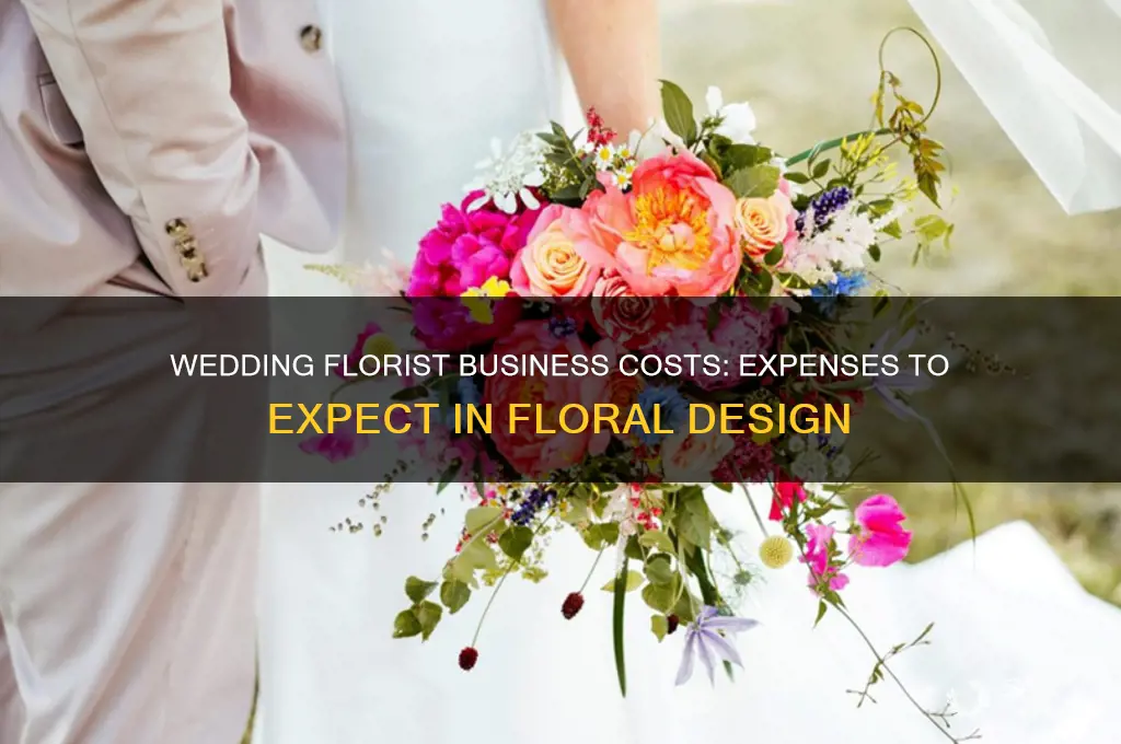 what are the cost of running a florist for weddings