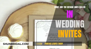 The Art of Wedding Invites: Understanding Design Lines