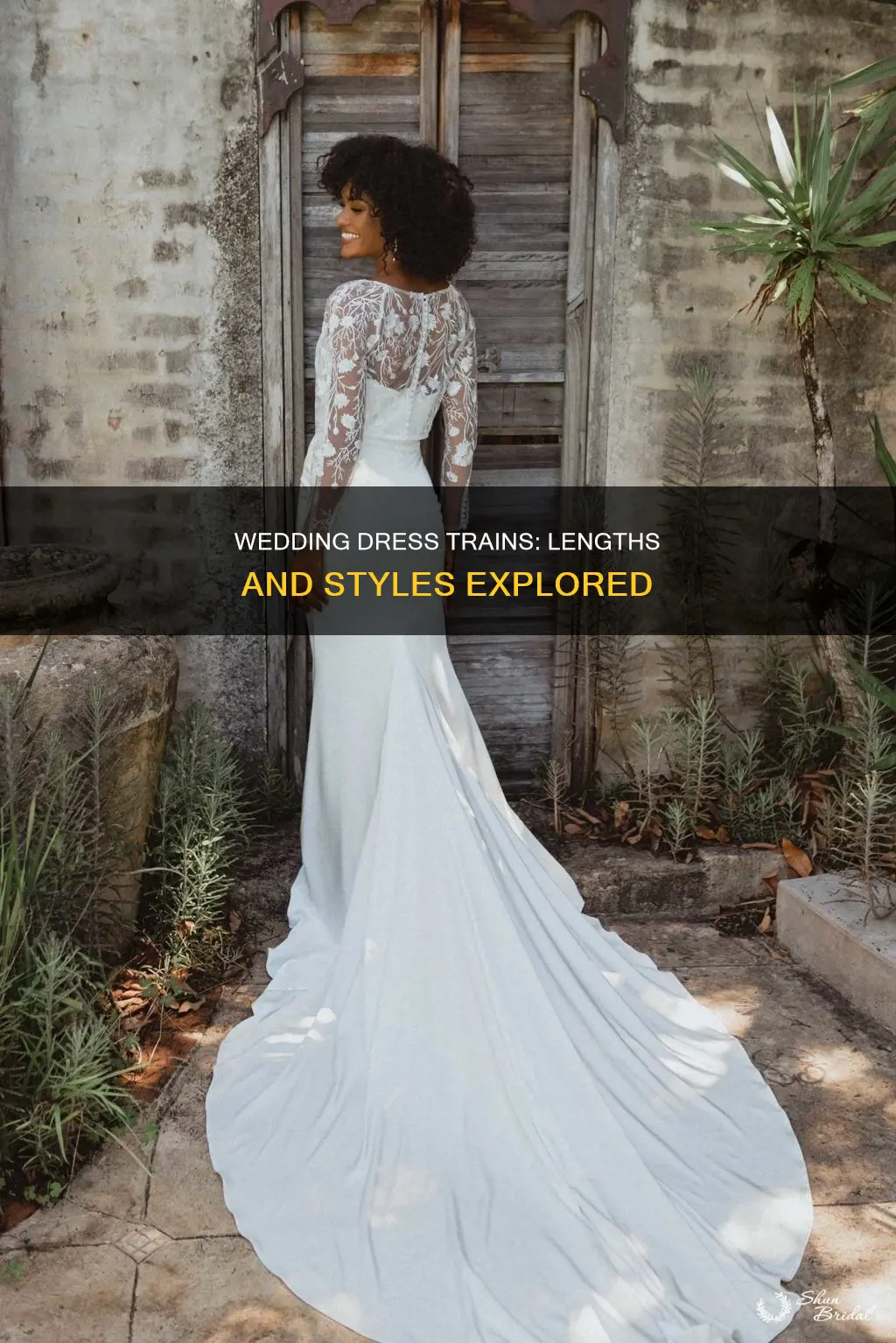 what are the different lengths of wedding dress trains