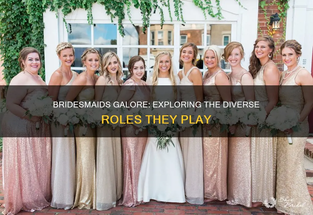 what are the different types of bridesmaids