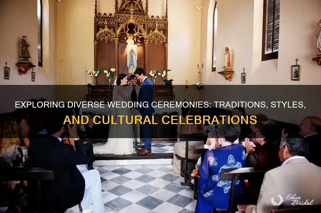 what are the different types of wedding ceremonies