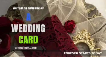 Perfect Wedding Card Dimensions: Size Guide for Elegant Invitations