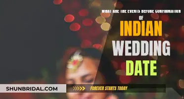 Indian Wedding Dates: Events and Customs Before Confirmation