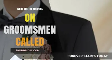 Groomsmen's Floral Accessories: Unveiling the Name of Their Flowers