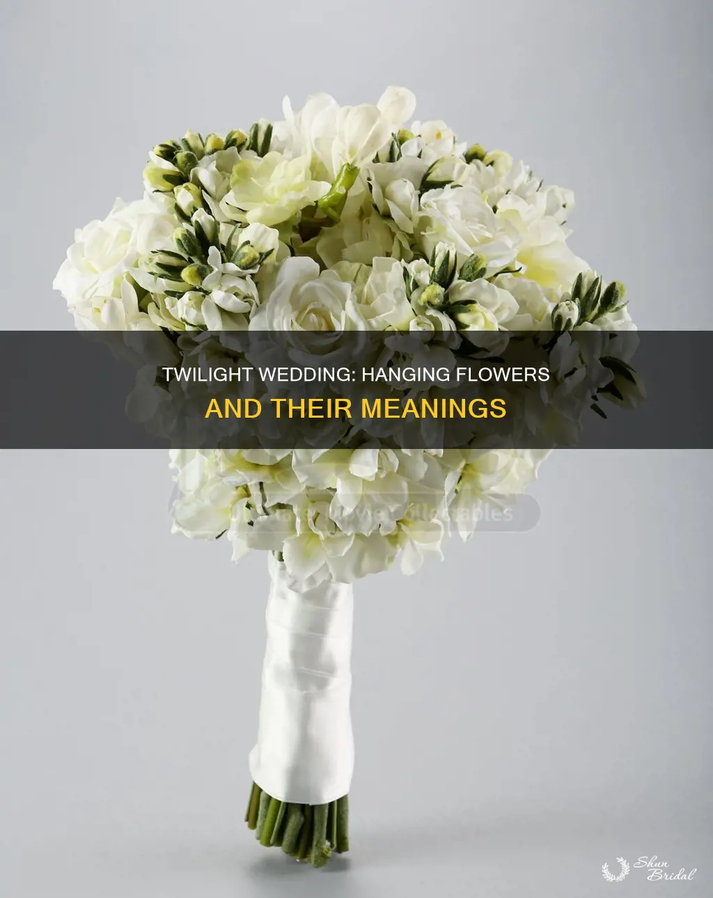 what are the hanging flowers in twilight wedding