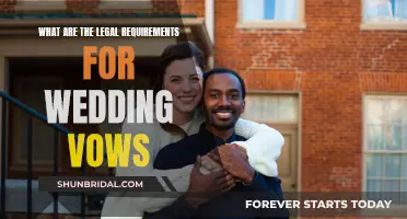 Customizing Wedding Vows: Legal Requirements