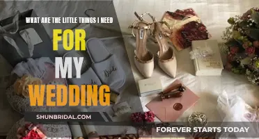 Wedding Day Essentials: Little Things for the Big Day