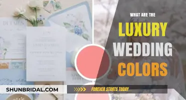 Elegant Luxury Wedding Colors to Elevate Your Dream Celebration