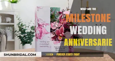 Celebrating Milestone Wedding Anniversaries: A Guide to Special Years
