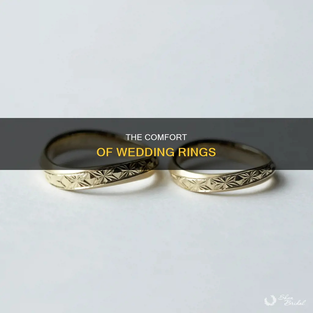 what are the most comfortable wedding rings