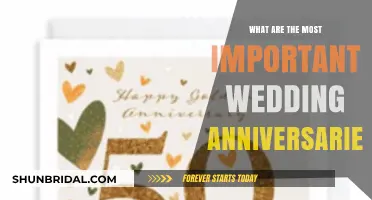 Celebrating Love: Key Wedding Anniversaries and Their Special Meanings
